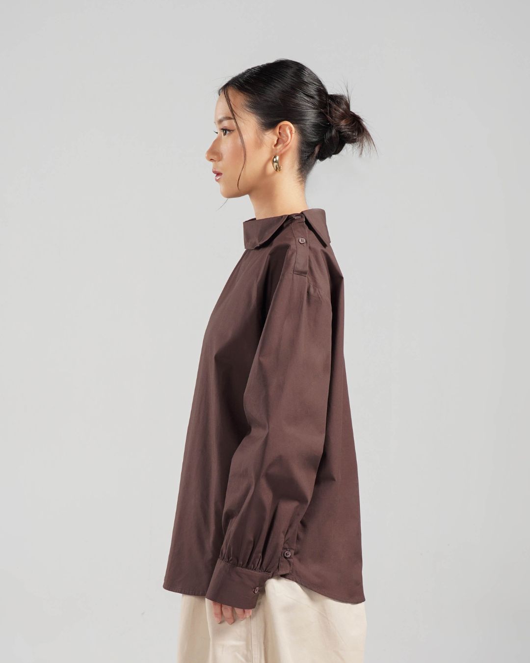 Sora Shirt Brown